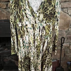 Karen Kane long sleeve dress size L